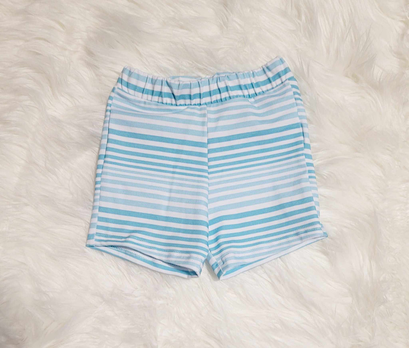 2T Ocean Stripes Surf Shorts